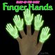 Finger Puppet - Glow Hand CDU (72)