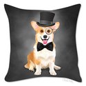 Pillow Cover - Corgi