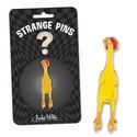 Enamel Pin - Rubber Chicken