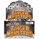 Finger Monsters - Black & White