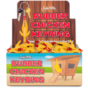 Keyring - Rubber Chicken